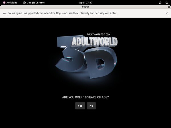 Account For Adult World 3D