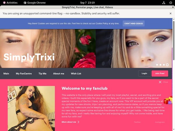 Account SimplyTrixi Free