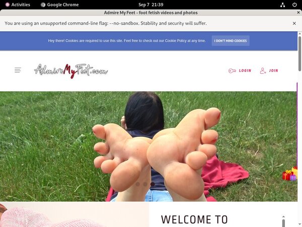 Admire My Feet Account Generator 2016