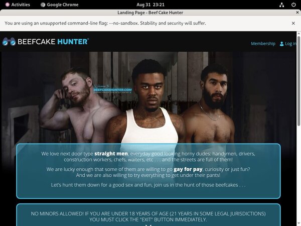 Beef Cake Hunter Make Account