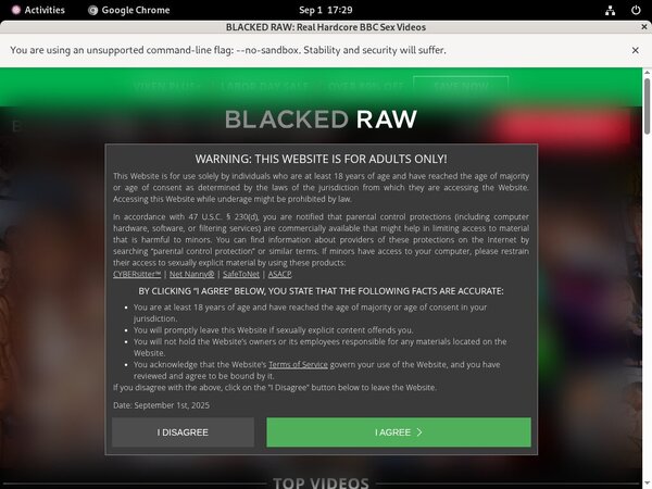 Blacked Raw Cuentas