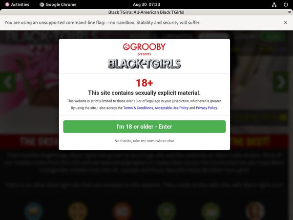 Black-tgirls.com Free Trial Subscription
