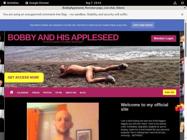 BobbyAppleseed Parola D'ordine