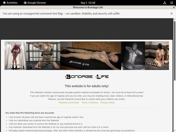 Bondage Life Gay Sex
