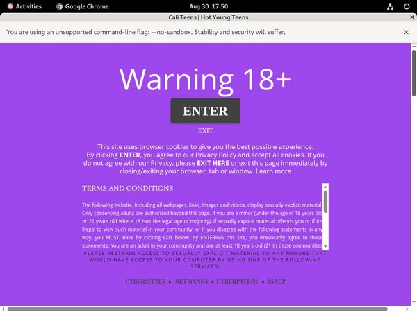 Cali Teens Account For Free