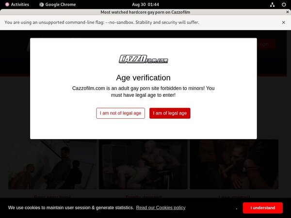 Cazzo.fr Paypal Checkout