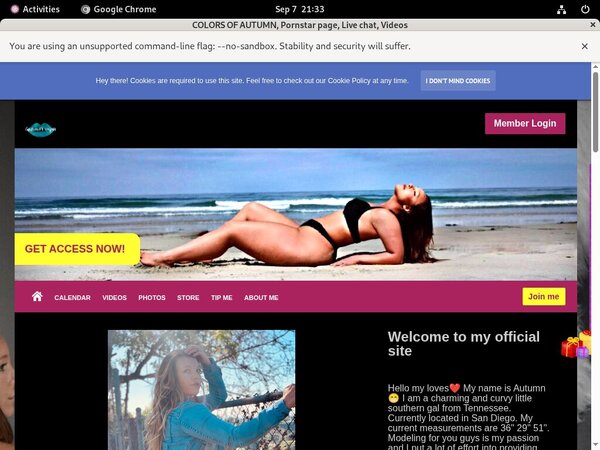 Colorsofautumnxxx.com Website Accounts