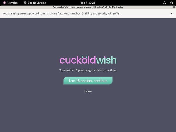 Cuckoldwish Discreet