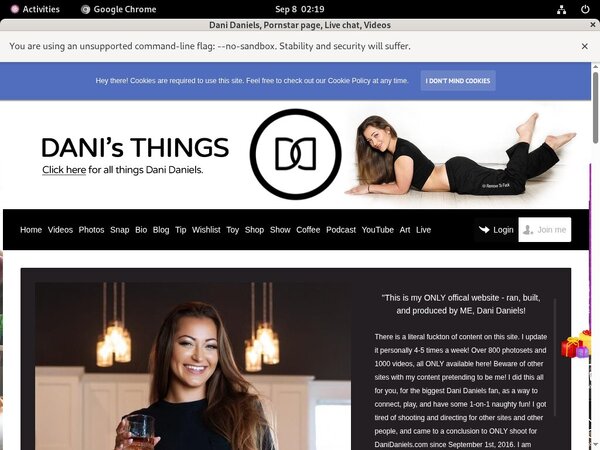 Dani Daniels Con