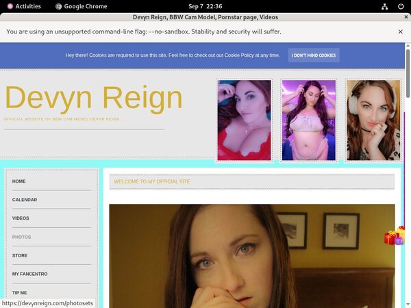 Devyn Reign Checkout Page