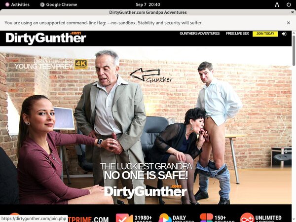 Dirty Gunther Epoch Page