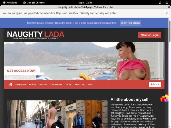 Discount Naughty-lada Account