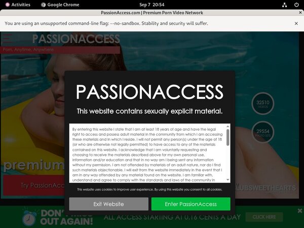 Discount Passion Access Deal