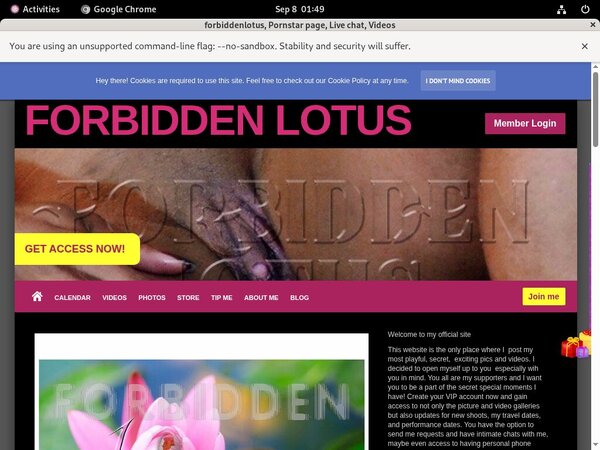 Discounted Forbiddenlotus