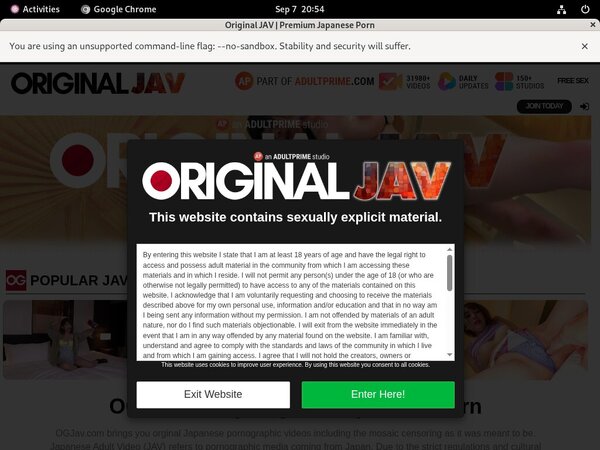 Discounted Original JAV Membership
