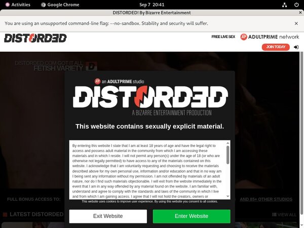 Distorded.com Password And Login