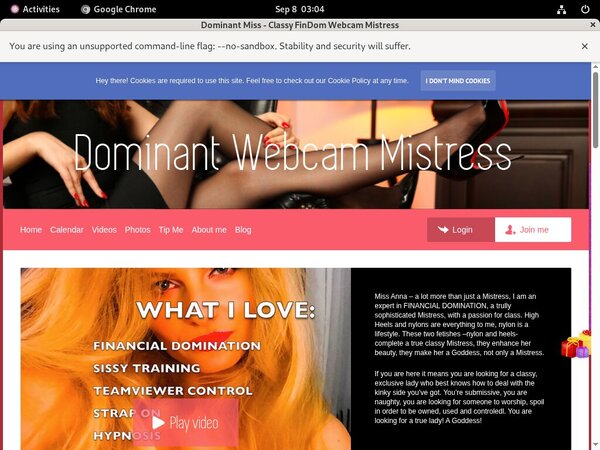 Dominantmiss.com Discounted Deal