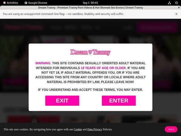 Dreamtranny.com Search