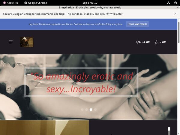 Erospiration Password And Account