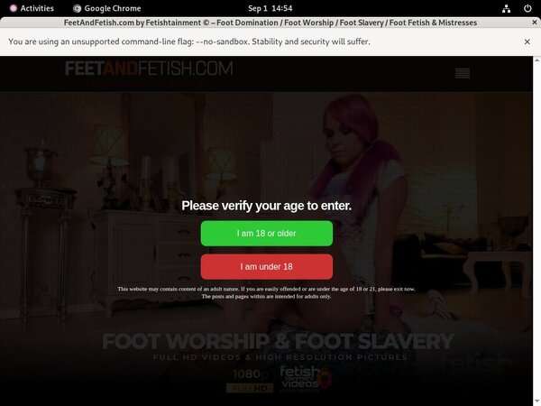 Feetandfetish.com Paypal Join
