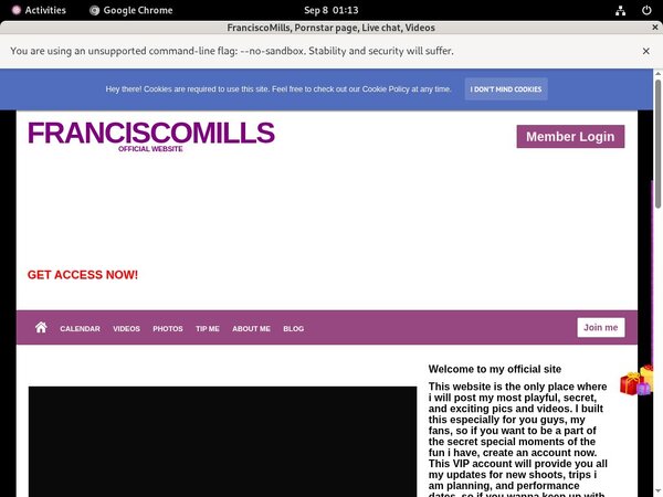 FranciscoMills Password Account