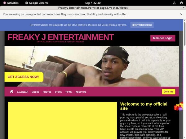 Freakyjentertainment.modelcentro.com Account Information
