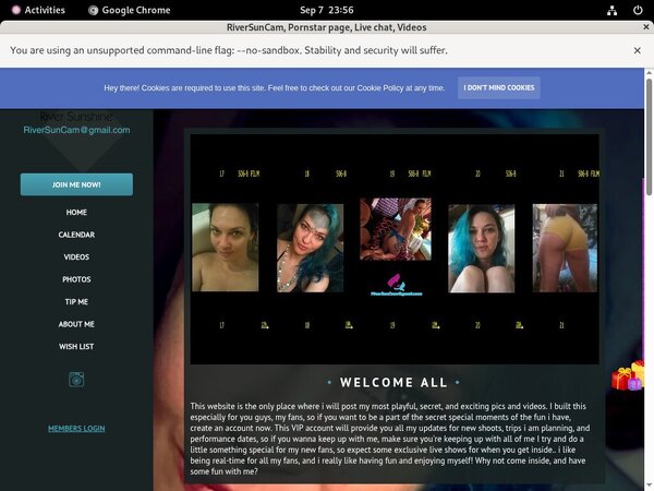 Free Account Com Modelcentro Riversuncam