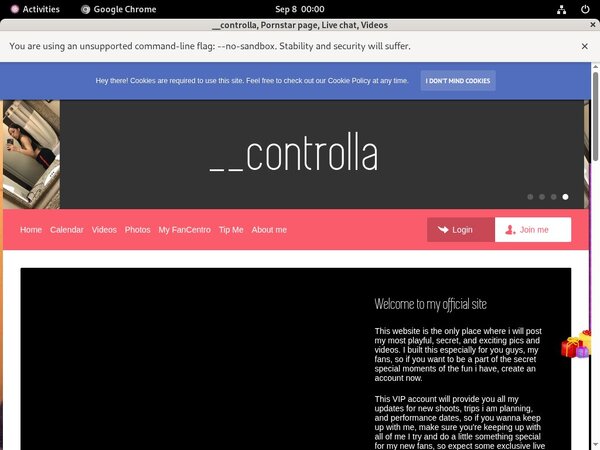 Free Account In __controlla