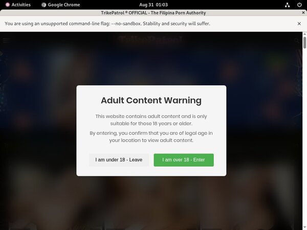 Free Account Of Trikepatrol.com