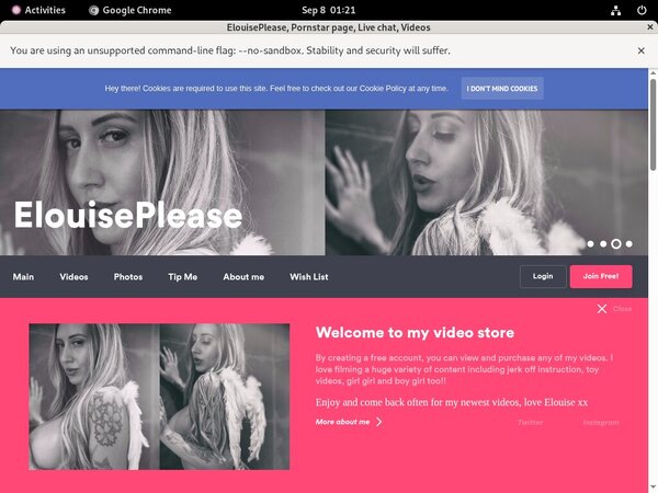 Free ElouisePlease Login Account