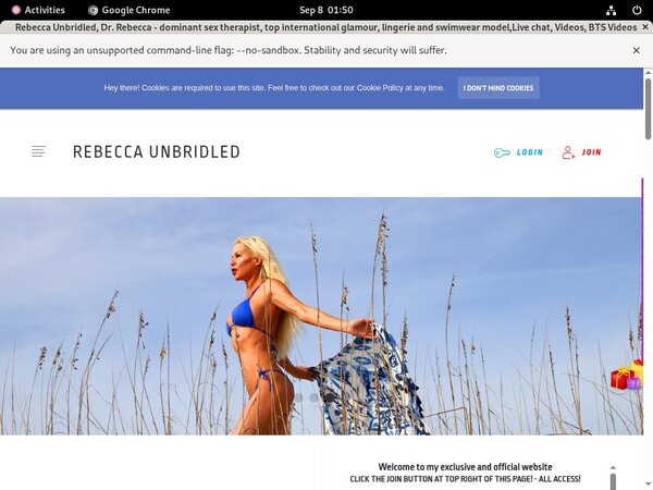 Free Rebeccaunbridled Password Account