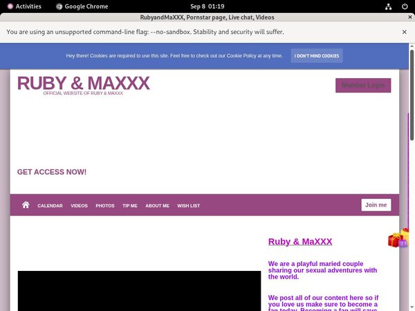 Free RubyandMaXXX Accounts Premium