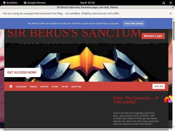 Free Sirberusssanctum.net Premium Account