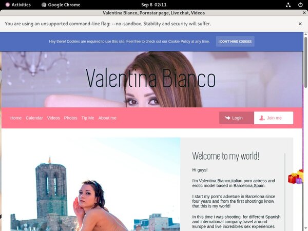 Free Valentinabiancox Username And Password