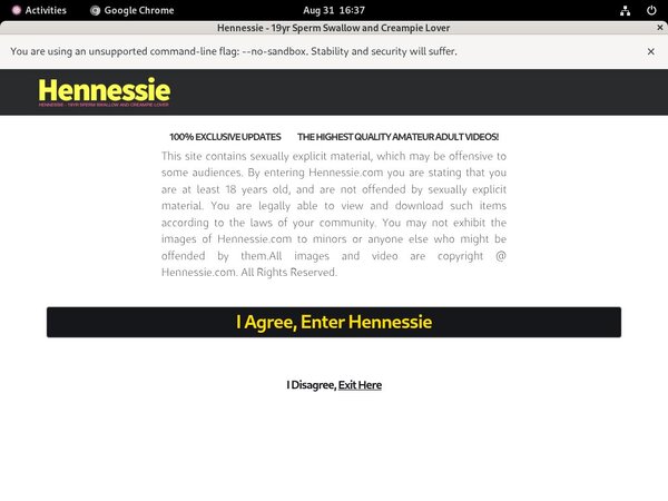 Get Hennessie.com Trial Free
