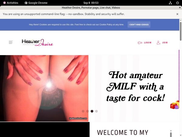 Heathersdesire.com Free Account And Password