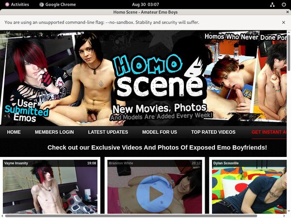 Homoscene Link Discount
