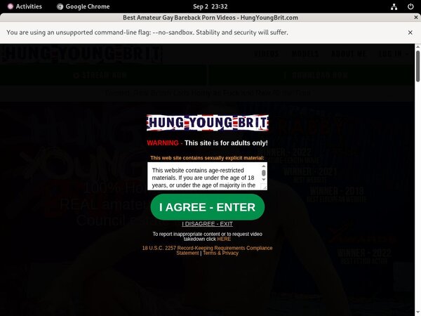 Hung Young Brit Password Username