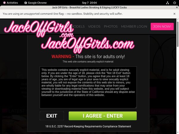 Jack Off Girls Ccbill.com