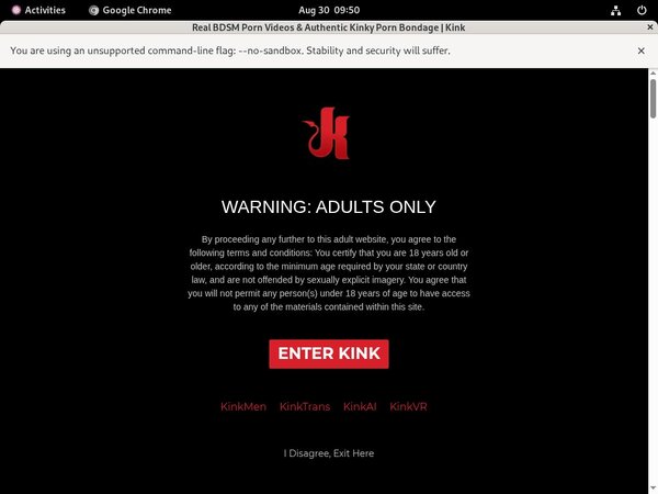 Kink Trial Membership Offer