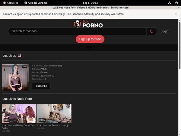Lux Lives Free Video
