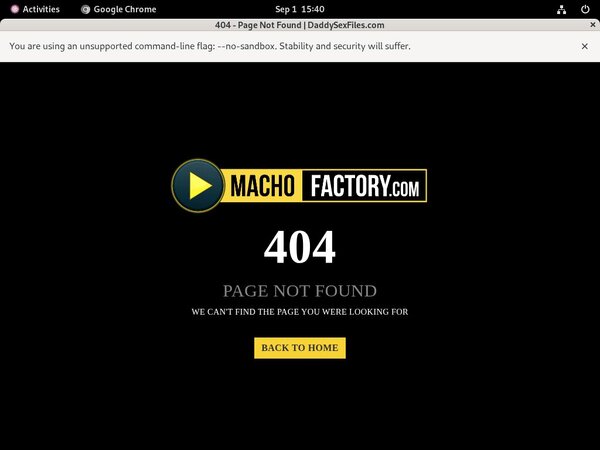 Macho Factory Free Account