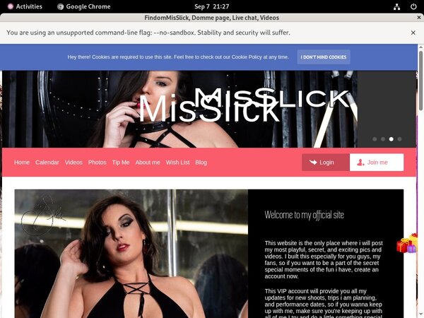 Mistresssslick.com Buy Credit
