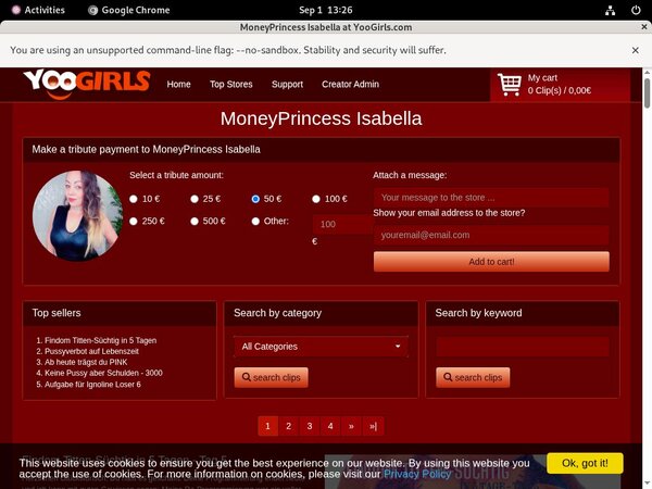 Moneyprincess Isabell Porn Stars