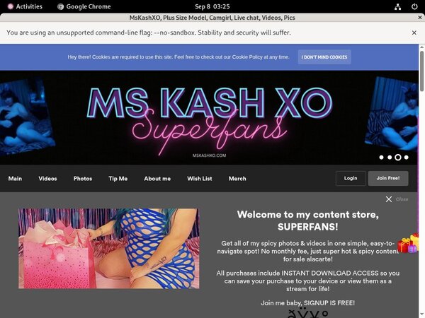 Mskandykash.modelcentro.net With Webbilling.com