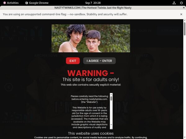 Nasty Twinks With AOL Account