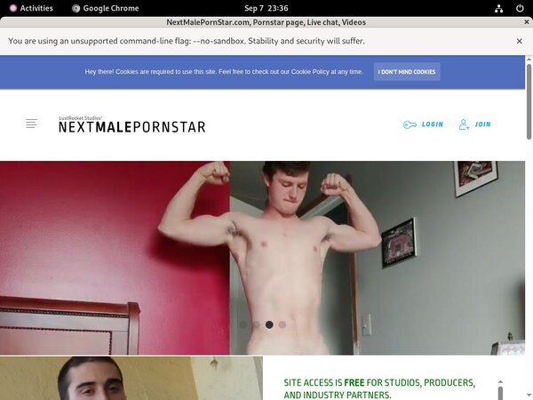 NextMalePornStarcom Discount Join Page