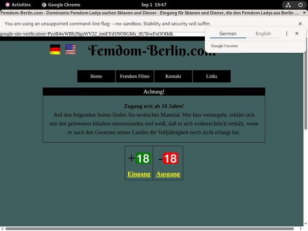 Nude Femdom Berlin