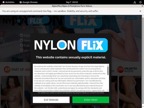Nylonflix.com Member Access