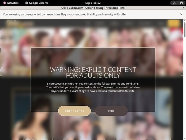 Oldje 3Some Account For Free